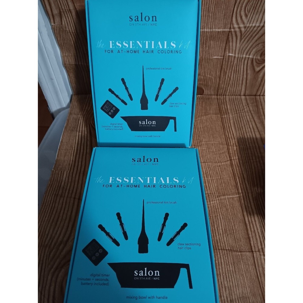 Salon on 5th Ave NYC The Essentials Kit For At Home Hair Coloring, (2 )-(SKU119)
